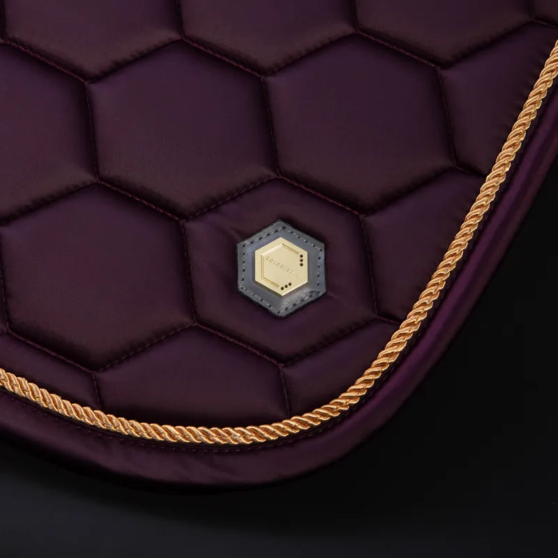 Coldstream Marygold GP Saddle Pad - Mulberry Purple-1